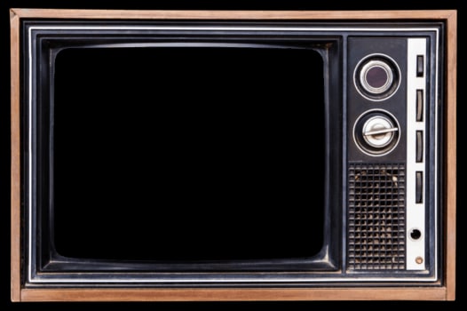 Vintage television set